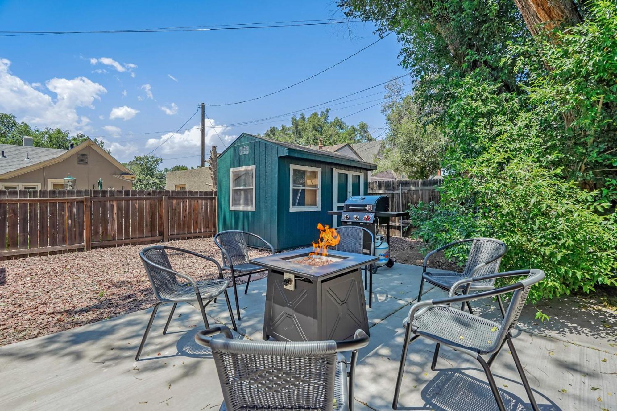 Neighborly Heights - Downtown King Bbq Fire Pit Villa Colorado Springs Ngoại thất bức ảnh